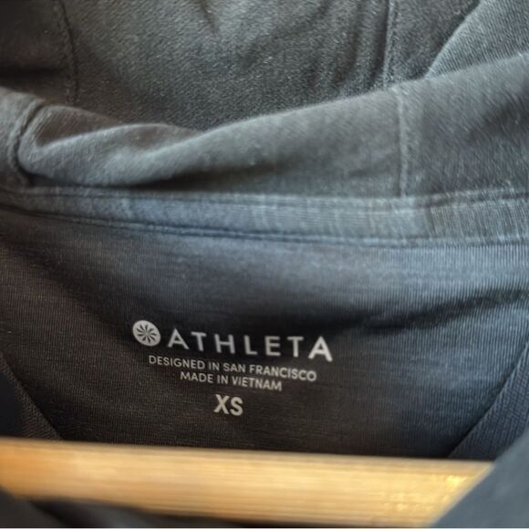 Athleta Hoodie Black Stowe - Picture 5 of 8